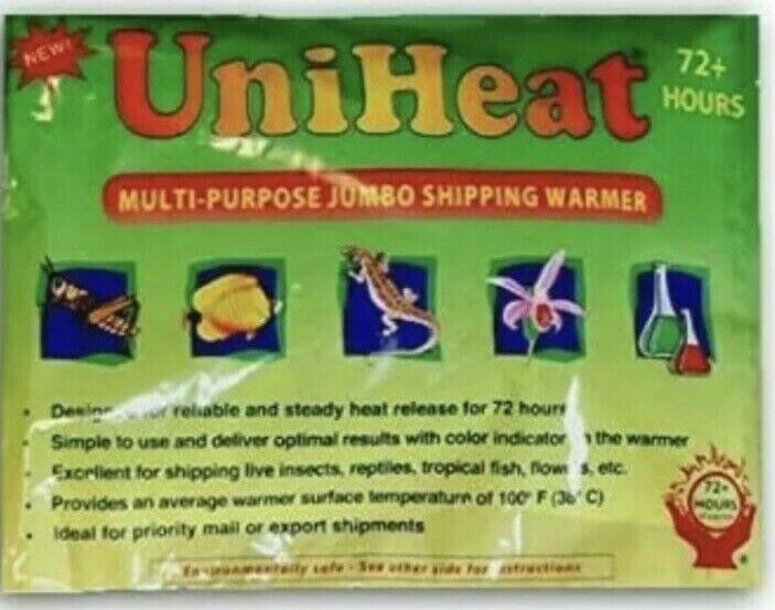 Add on For my Plant Orders Only* Shipping Warmer 72 Hour Heat Pack Uniheat